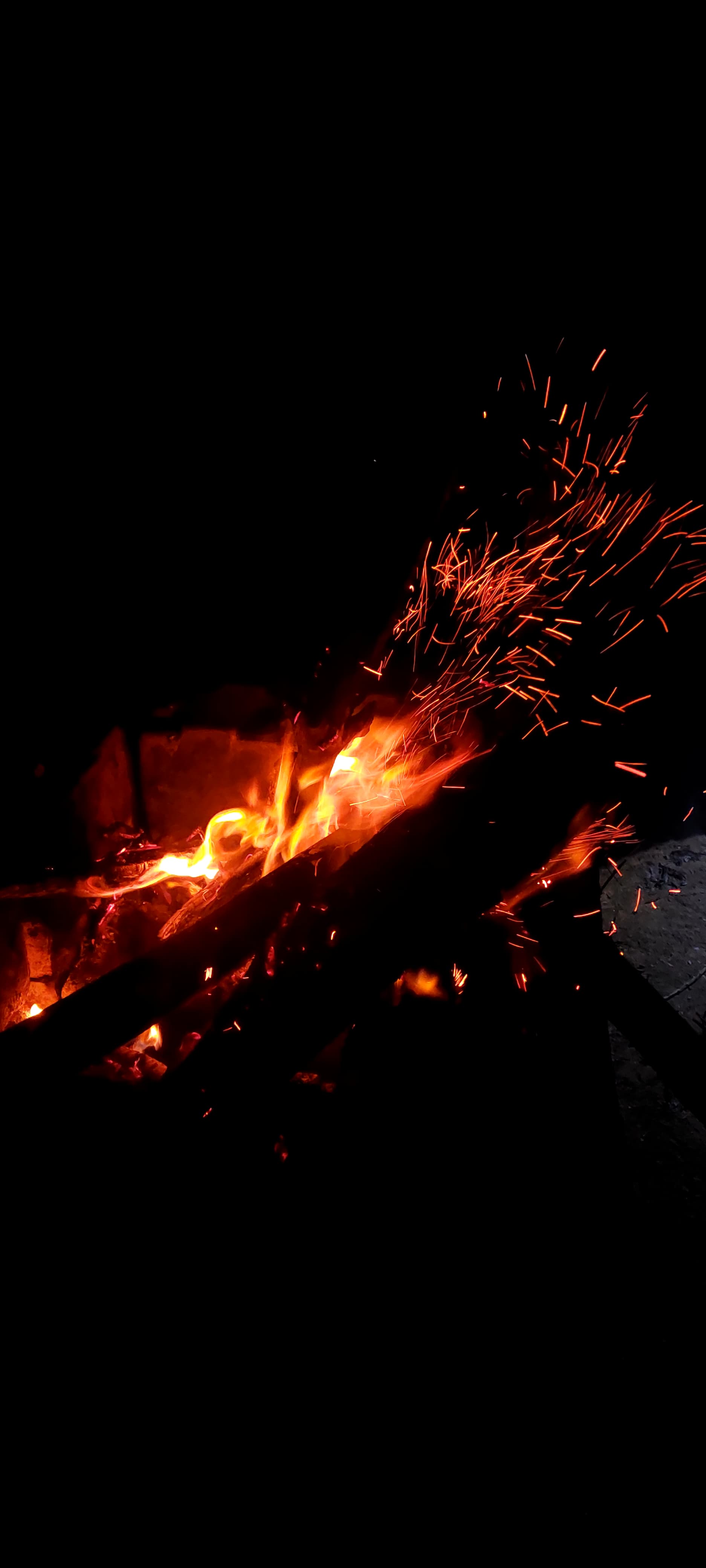 Evening Bonfire at orangeblossomcottage